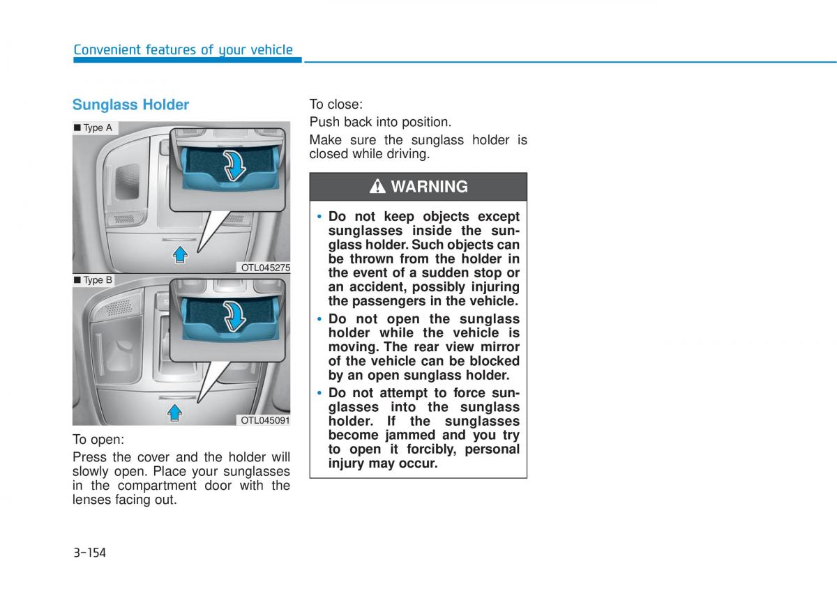 Hyundai Tucson III 3 owners manual / page 252