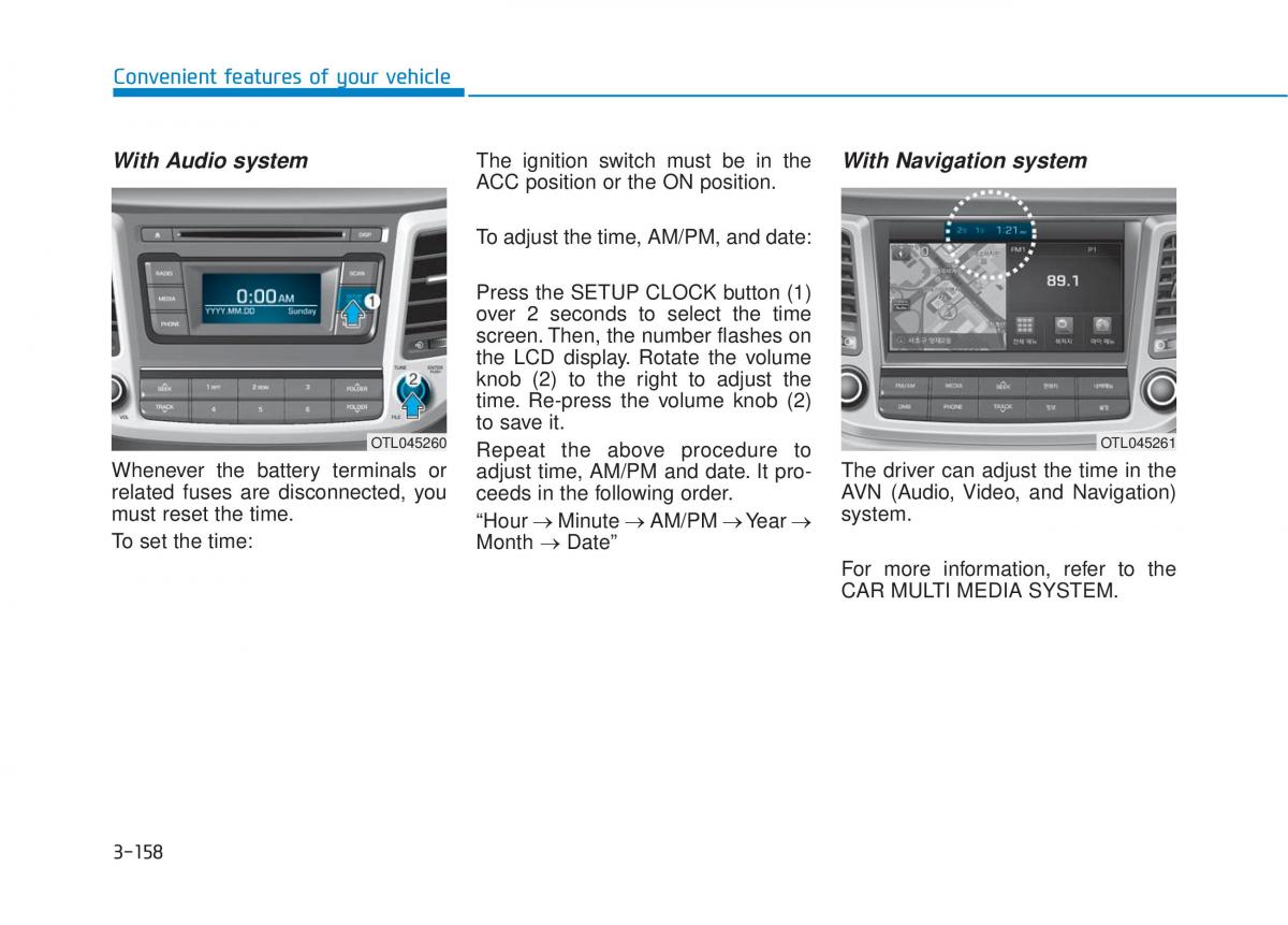 Hyundai Tucson III 3 owners manual / page 256