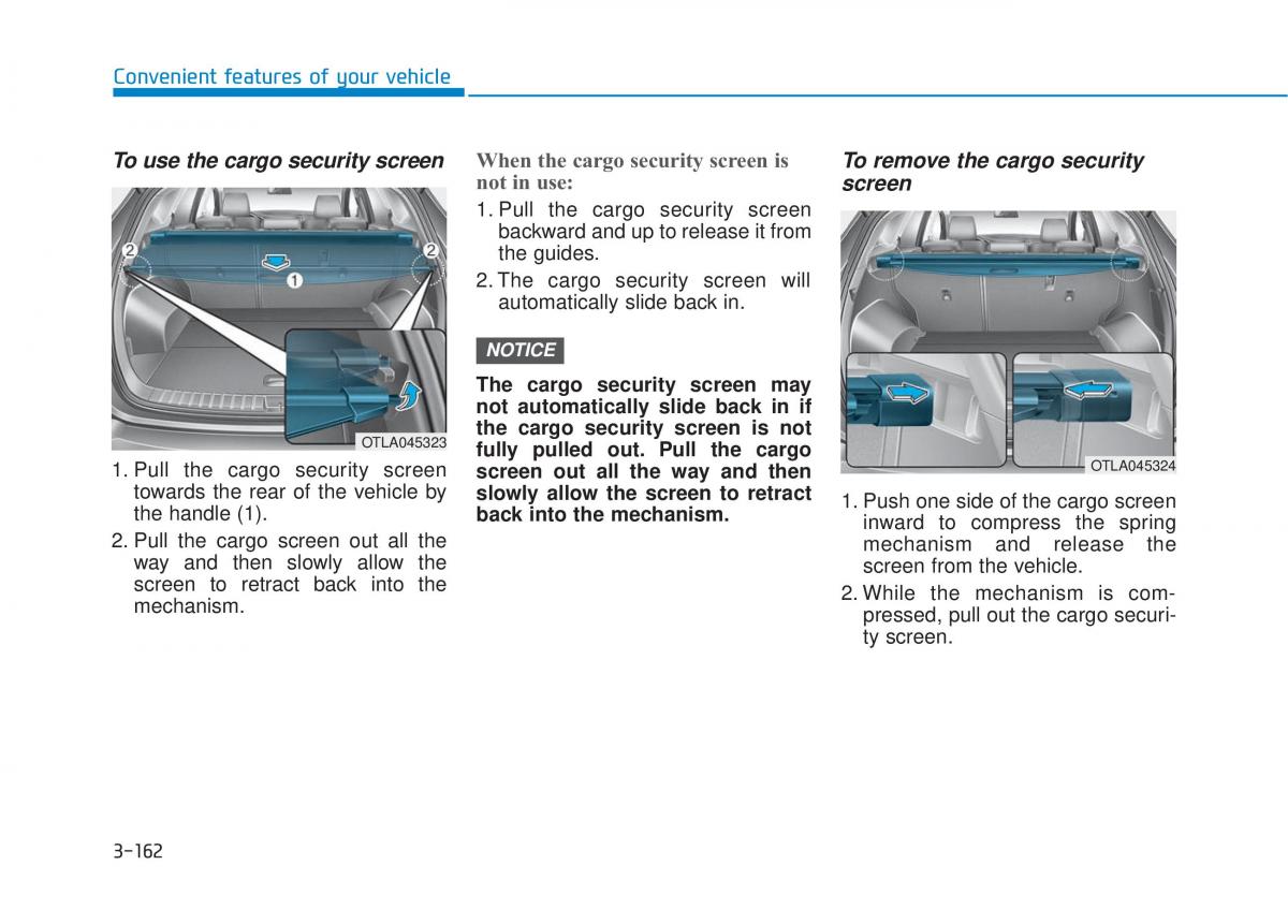 Hyundai Tucson III 3 owners manual / page 260