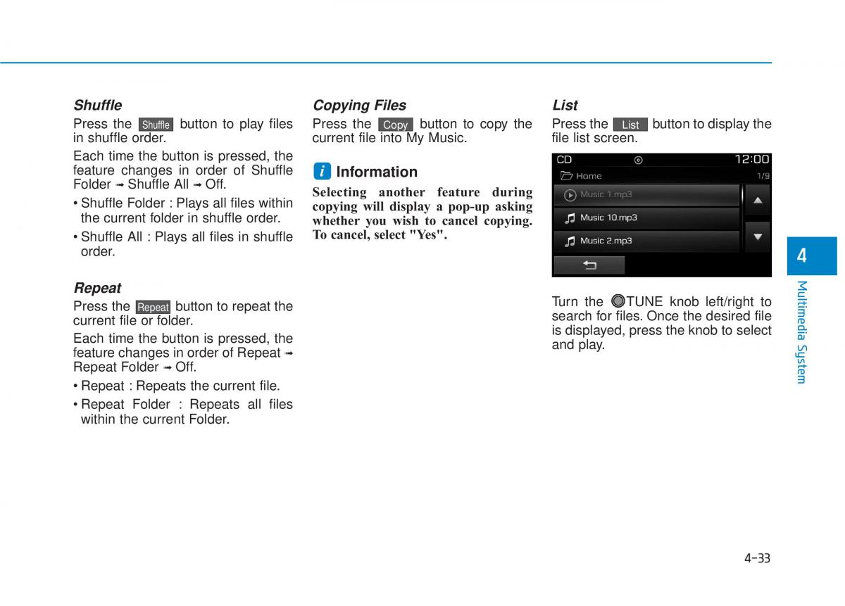 Hyundai Tucson III 3 owners manual / page 296