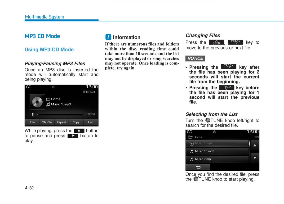 Hyundai Tucson III 3 owners manual / page 345