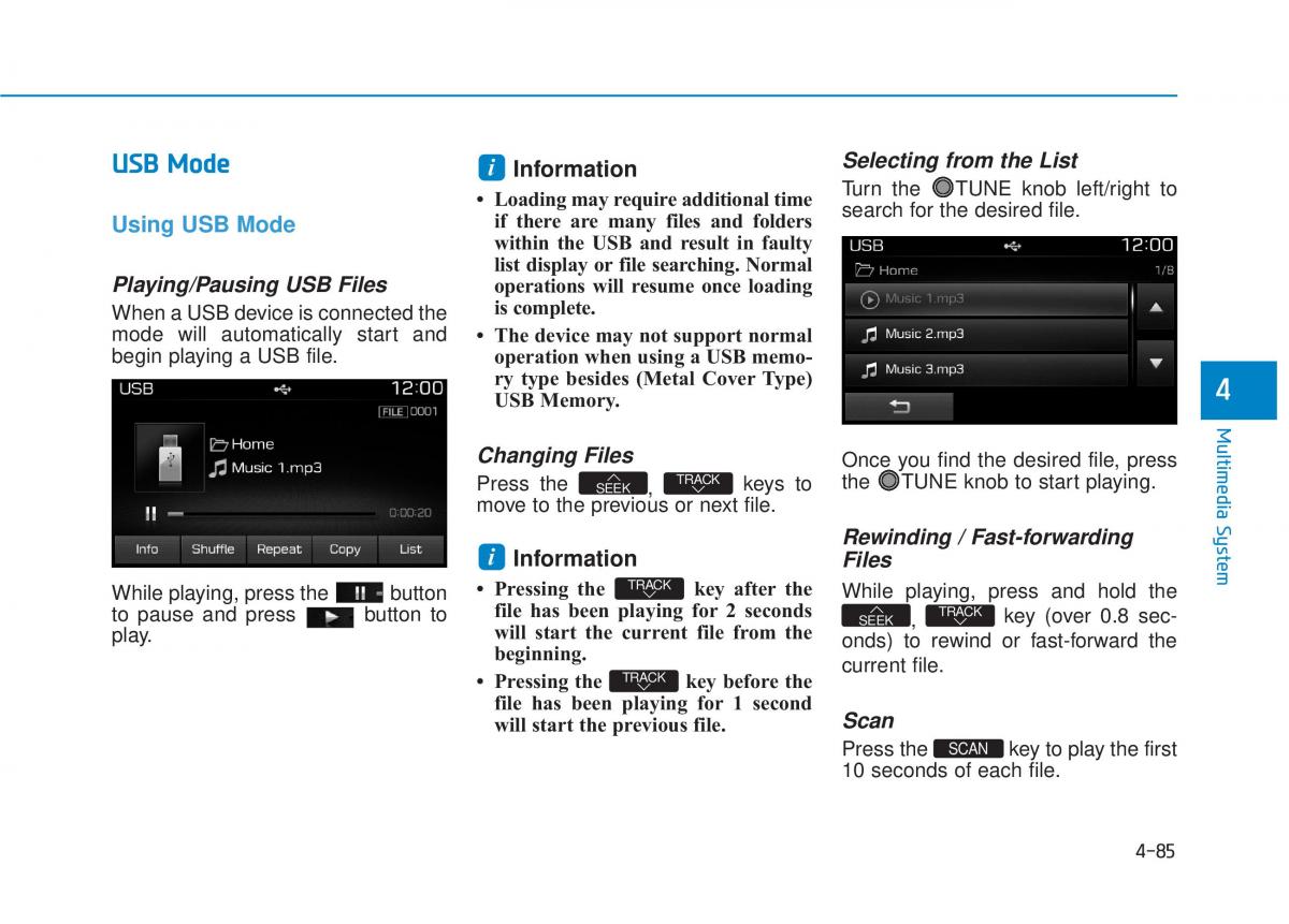 Hyundai Tucson III 3 owners manual / page 348