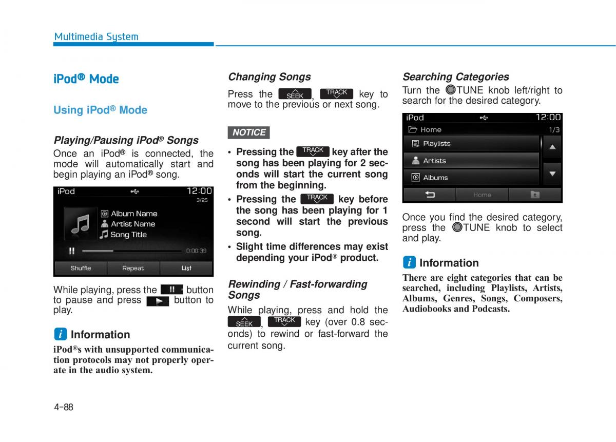 Hyundai Tucson III 3 owners manual / page 351