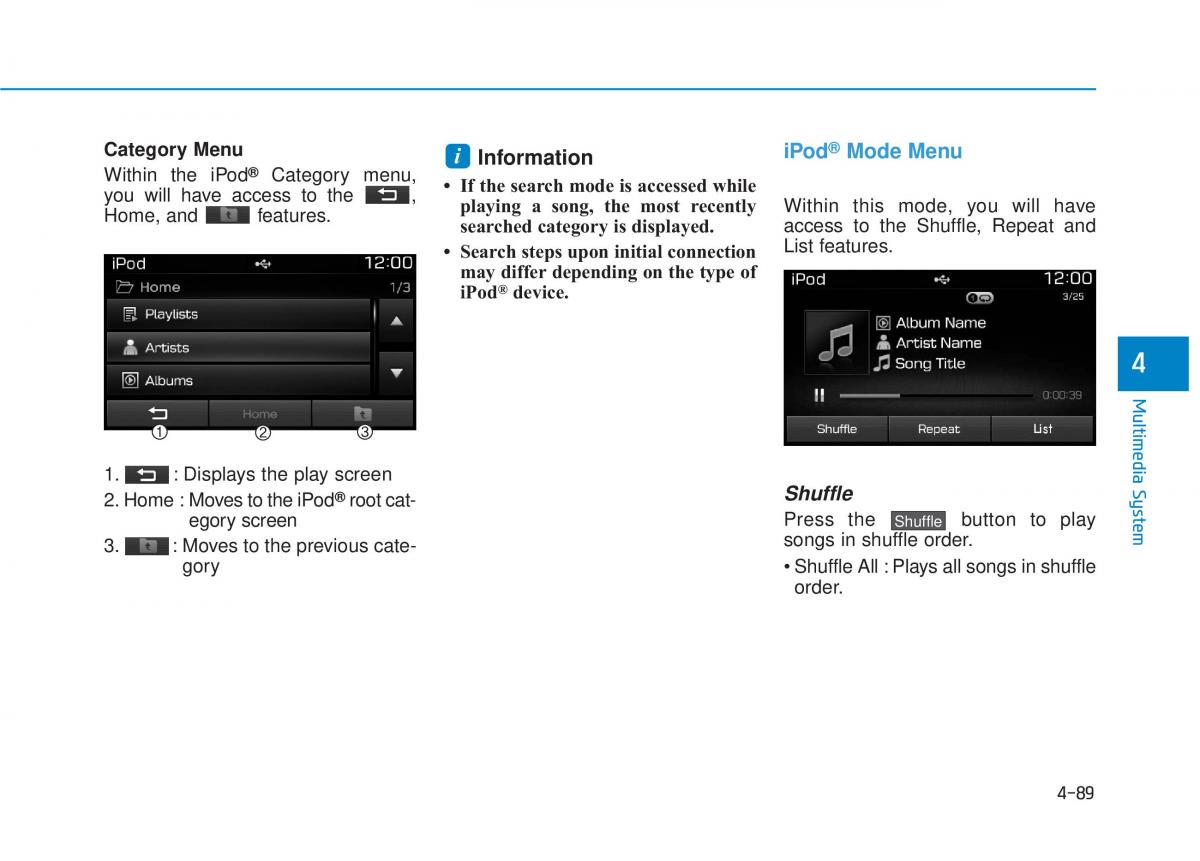 Hyundai Tucson III 3 owners manual / page 352