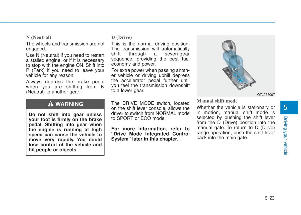 Hyundai Tucson III 3 owners manual / page 407