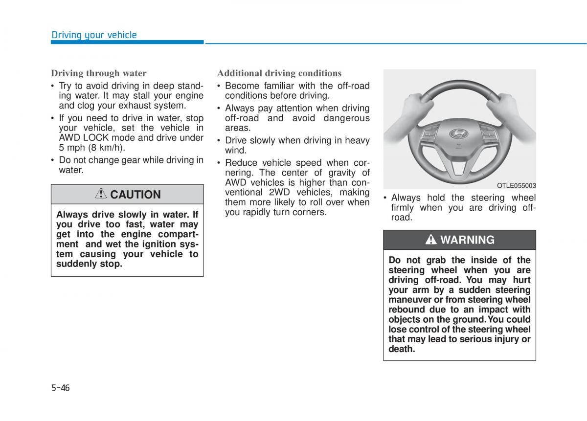 Hyundai Tucson III 3 owners manual / page 430