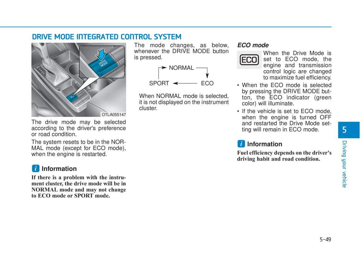 Hyundai Tucson III 3 owners manual / page 433