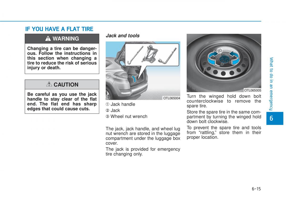 Hyundai Tucson III 3 owners manual / page 502