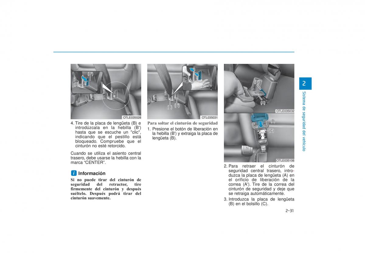 Hyundai Tucson III 3 manual del propietario / page 63