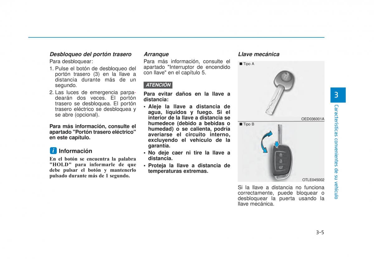 Hyundai Tucson III 3 manual del propietario / page 115