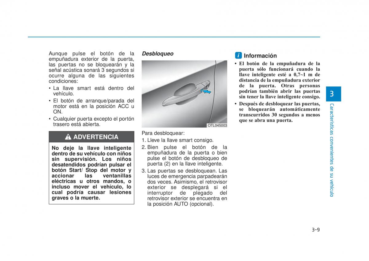 Hyundai Tucson III 3 manual del propietario / page 119