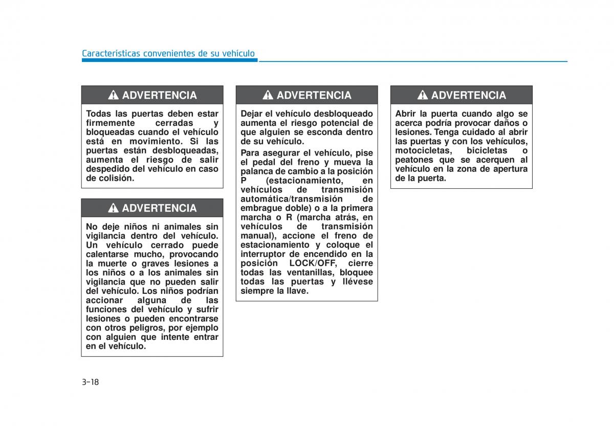 Hyundai Tucson III 3 manual del propietario / page 128