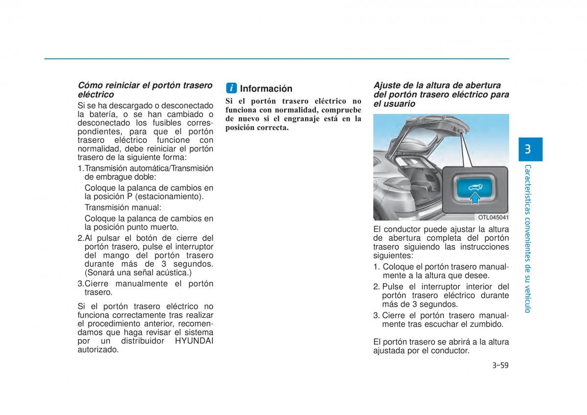 Hyundai Tucson III 3 manual del propietario / page 169