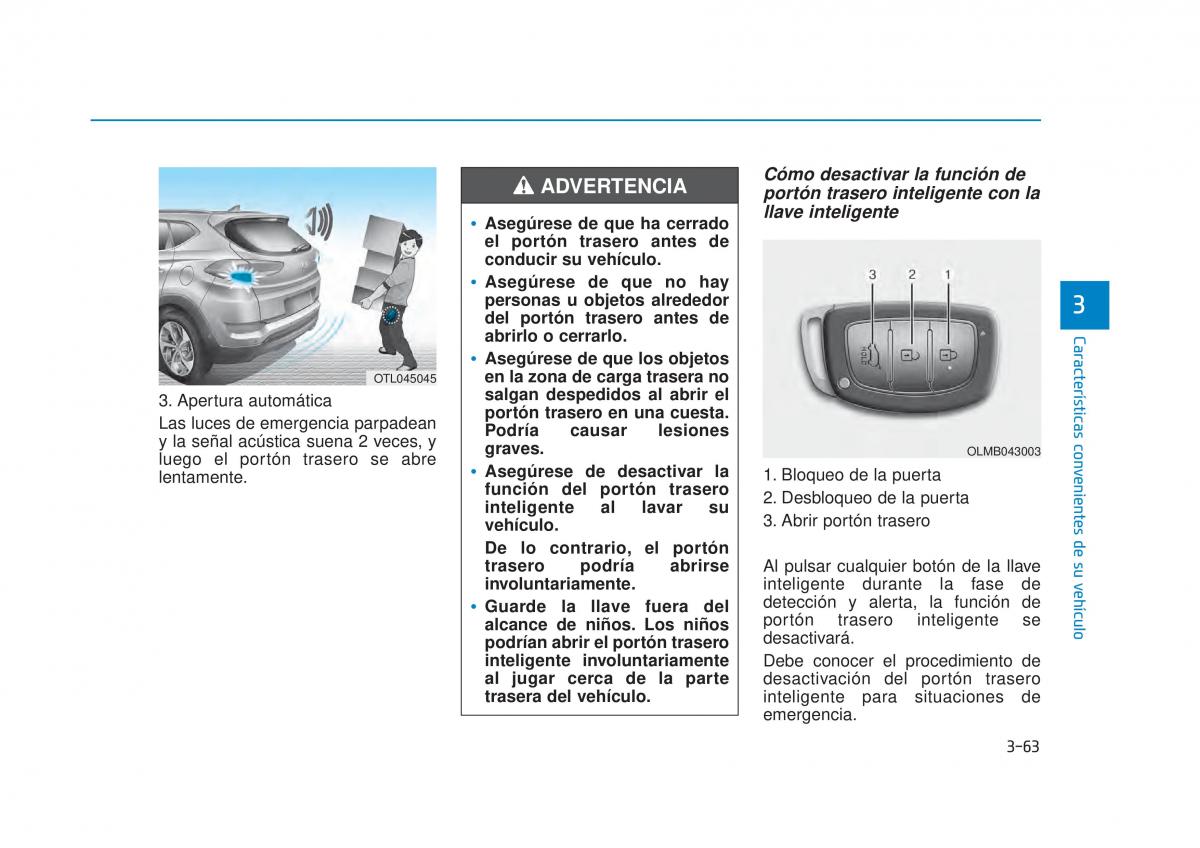 Hyundai Tucson III 3 manual del propietario / page 173