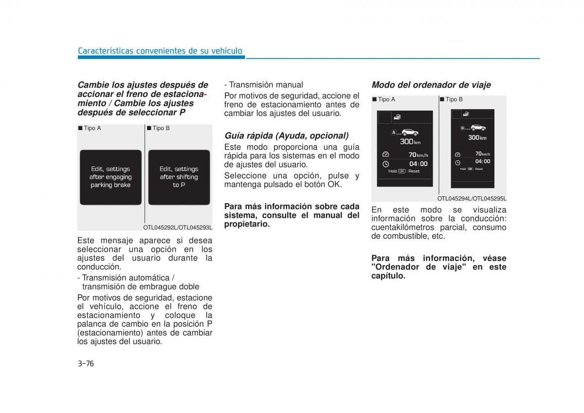 Hyundai Tucson III 3 manual del propietario / page 186