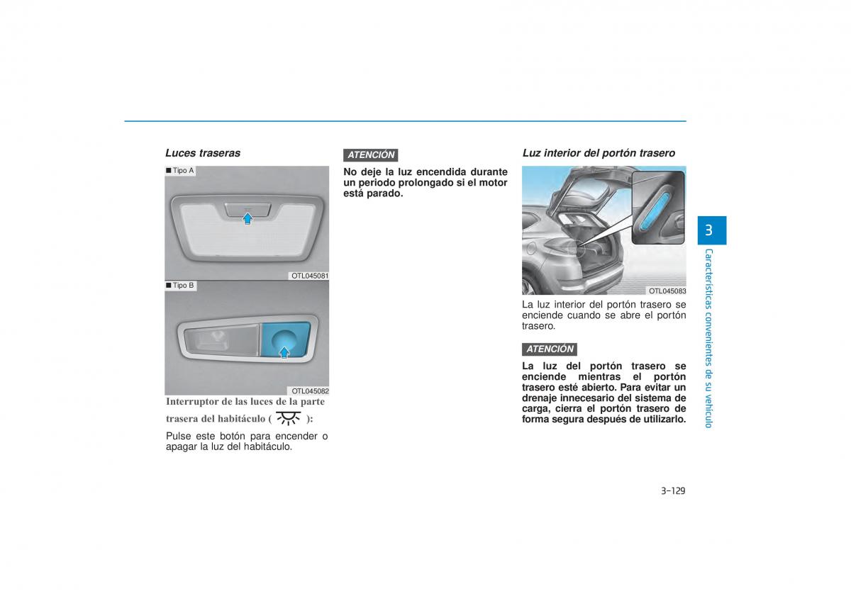 Hyundai Tucson III 3 manual del propietario / page 239