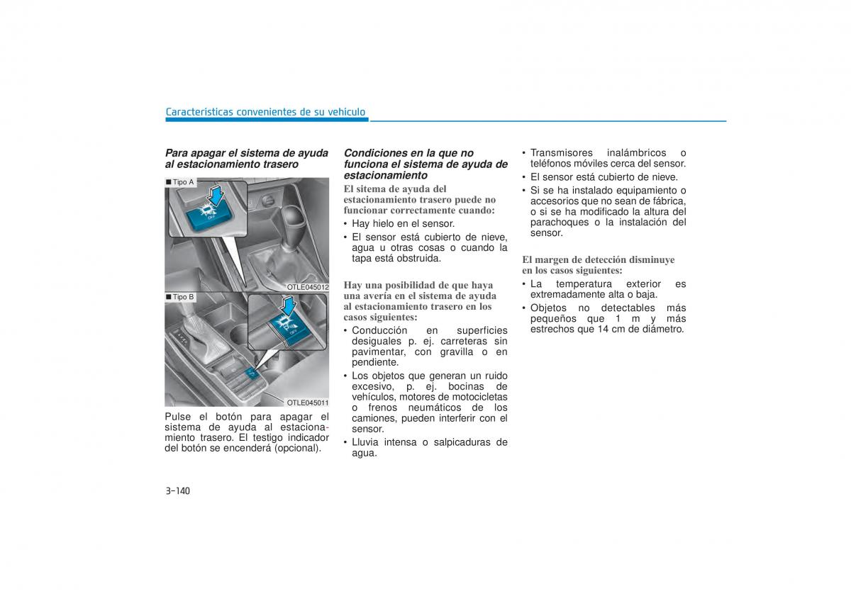 Hyundai Tucson III 3 manual del propietario / page 250