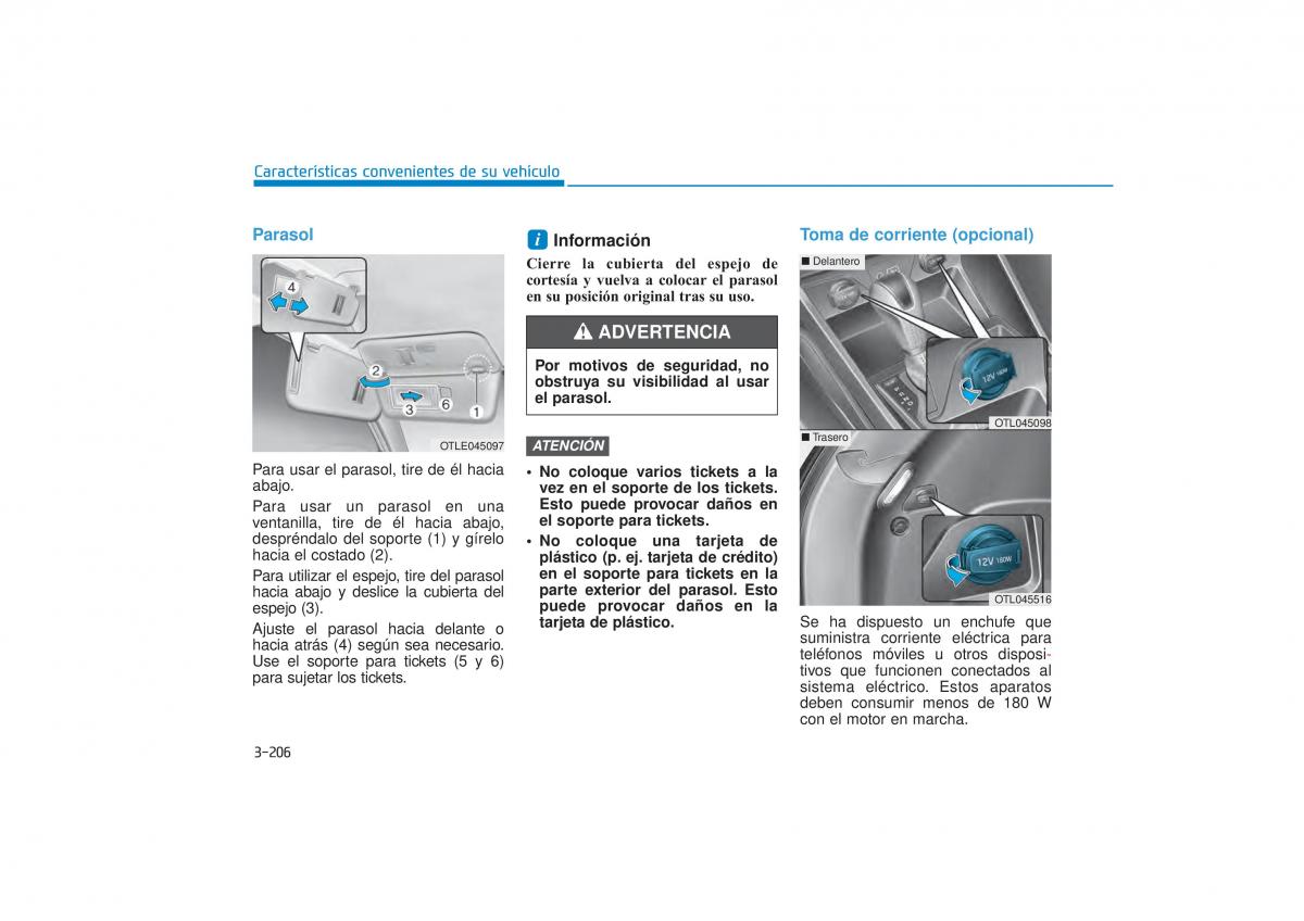 Hyundai Tucson III 3 manual del propietario / page 316