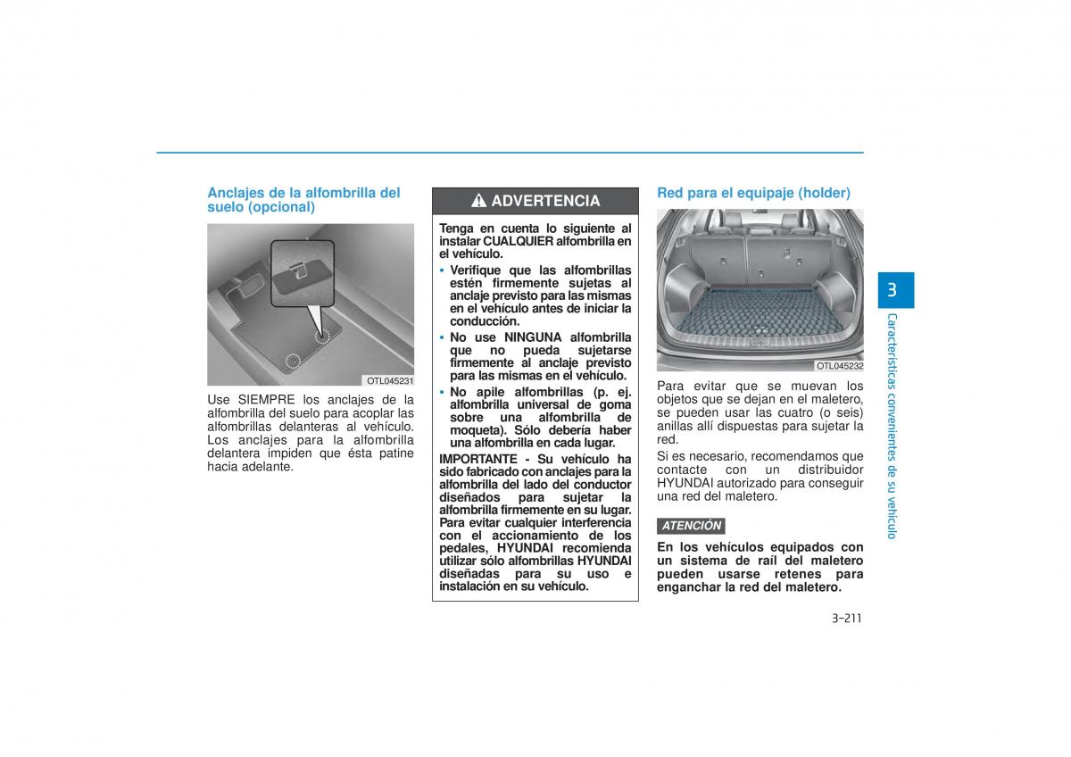 Hyundai Tucson III 3 manual del propietario / page 321