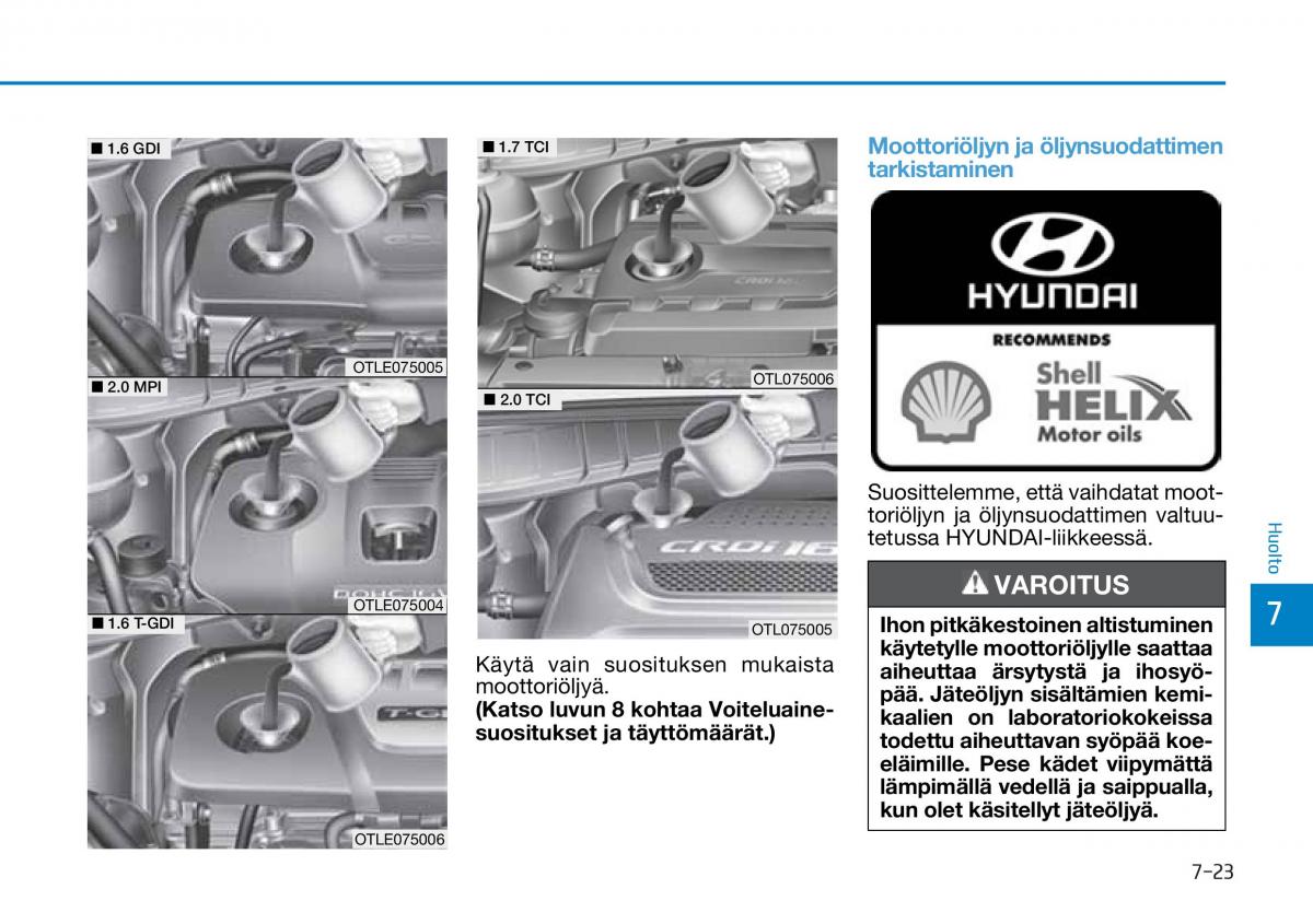 Hyundai Tucson III 3 omistajan kasikirja / page 558