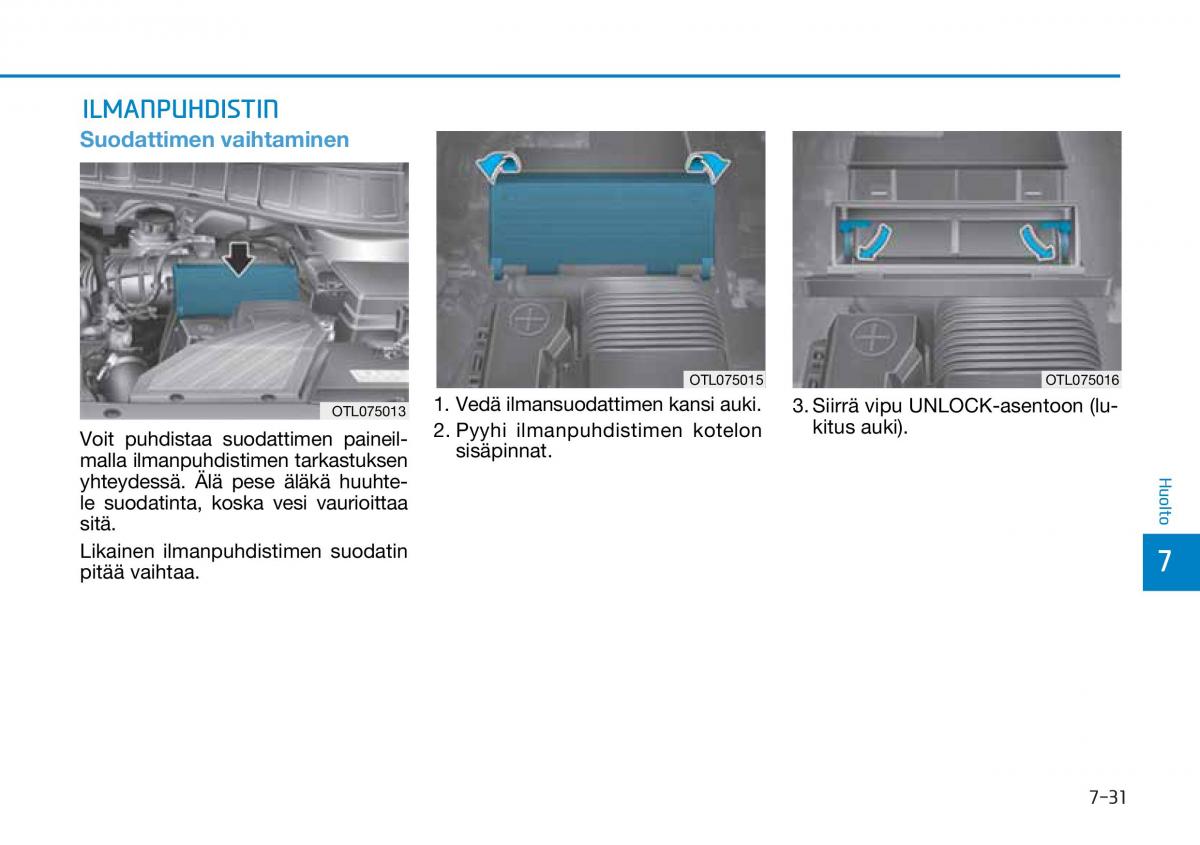 Hyundai Tucson III 3 omistajan kasikirja / page 566