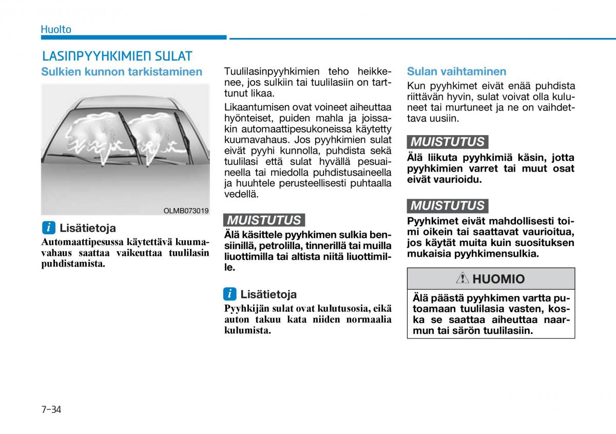 Hyundai Tucson III 3 omistajan kasikirja / page 569