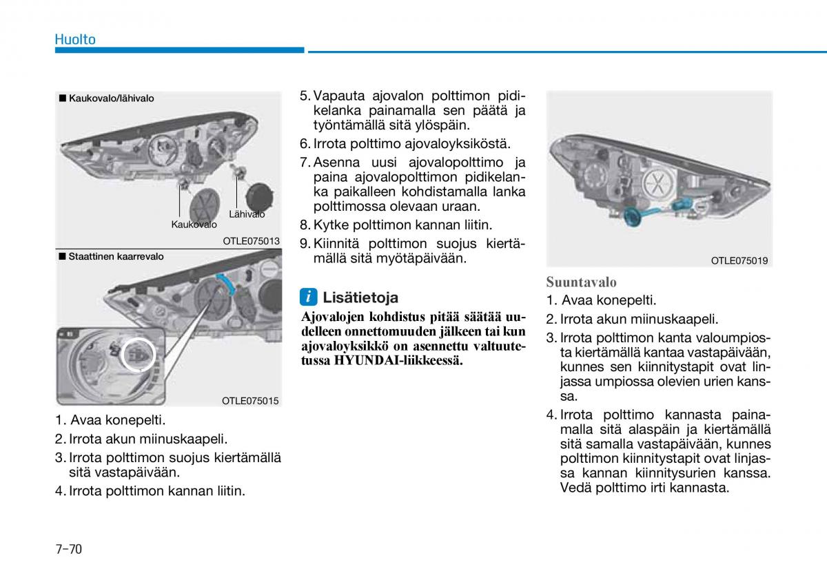 Hyundai Tucson III 3 omistajan kasikirja / page 605