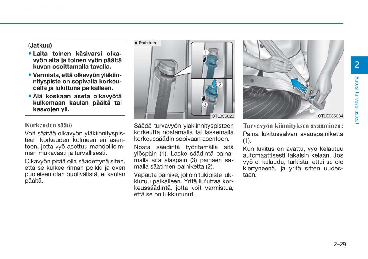 Hyundai Tucson III 3 omistajan kasikirja / page 61