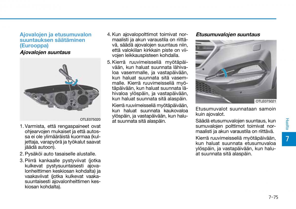 Hyundai Tucson III 3 omistajan kasikirja / page 610