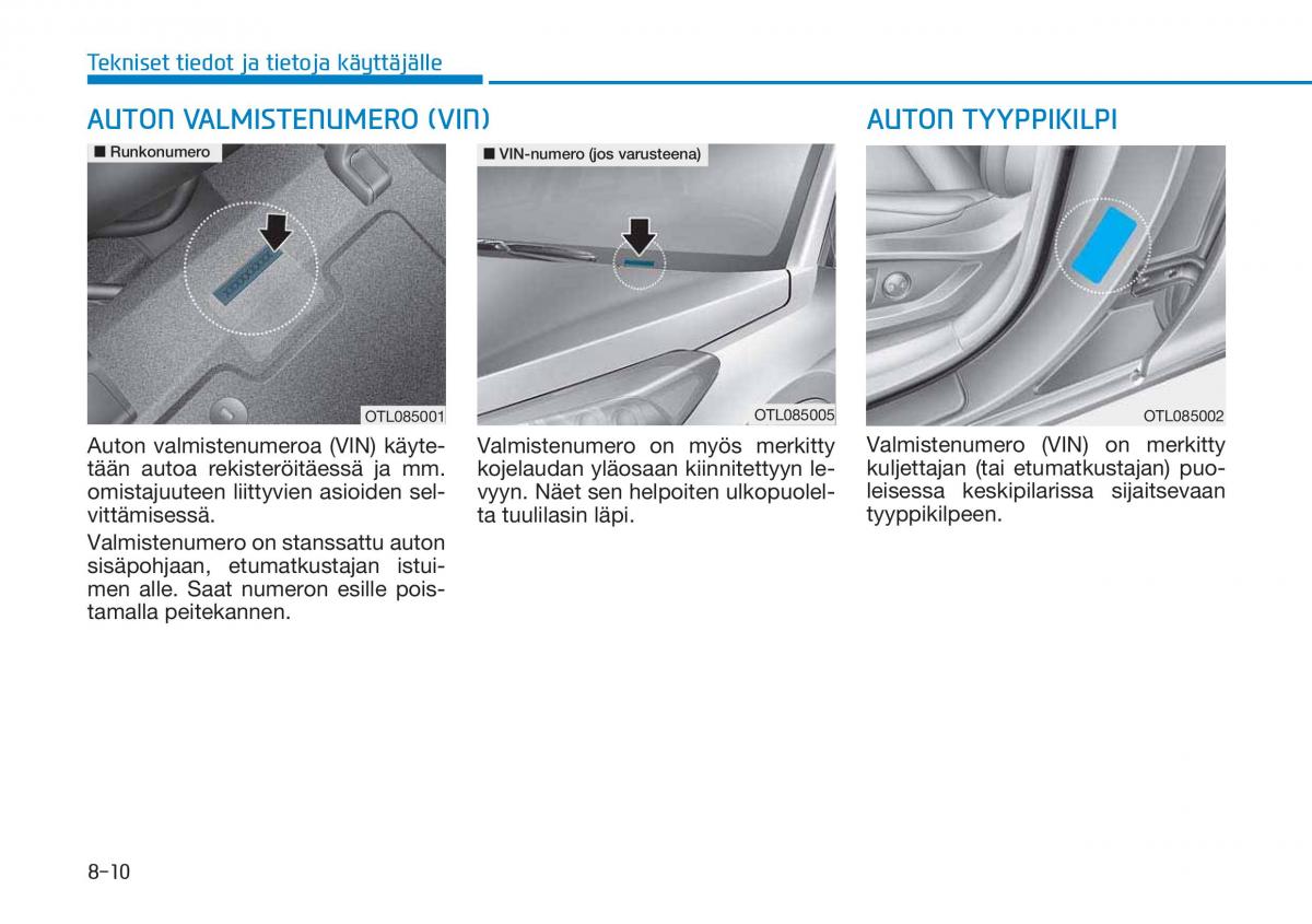 Hyundai Tucson III 3 omistajan kasikirja / page 642