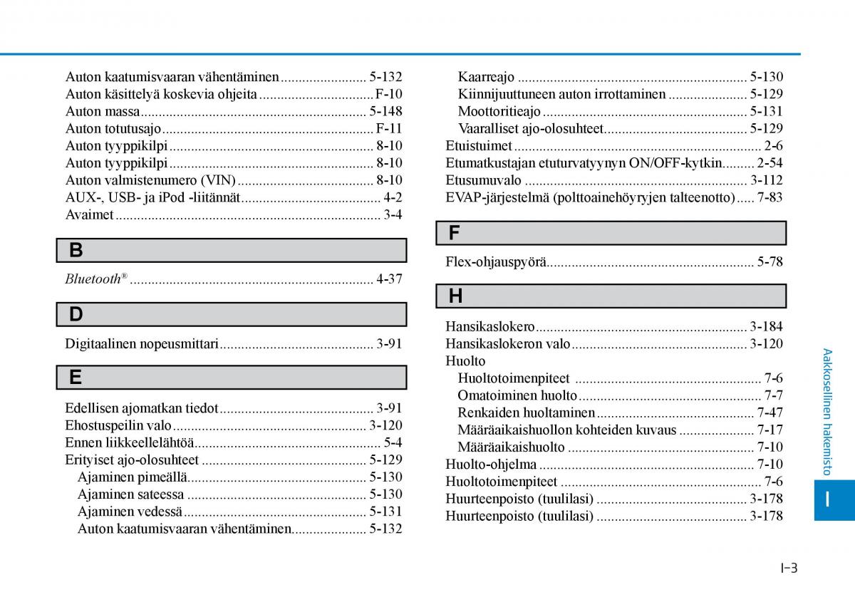 Hyundai Tucson III 3 omistajan kasikirja / page 647