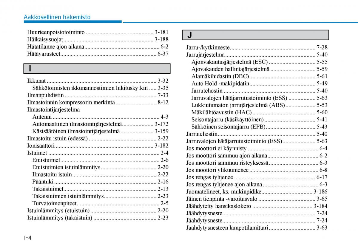 Hyundai Tucson III 3 omistajan kasikirja / page 648