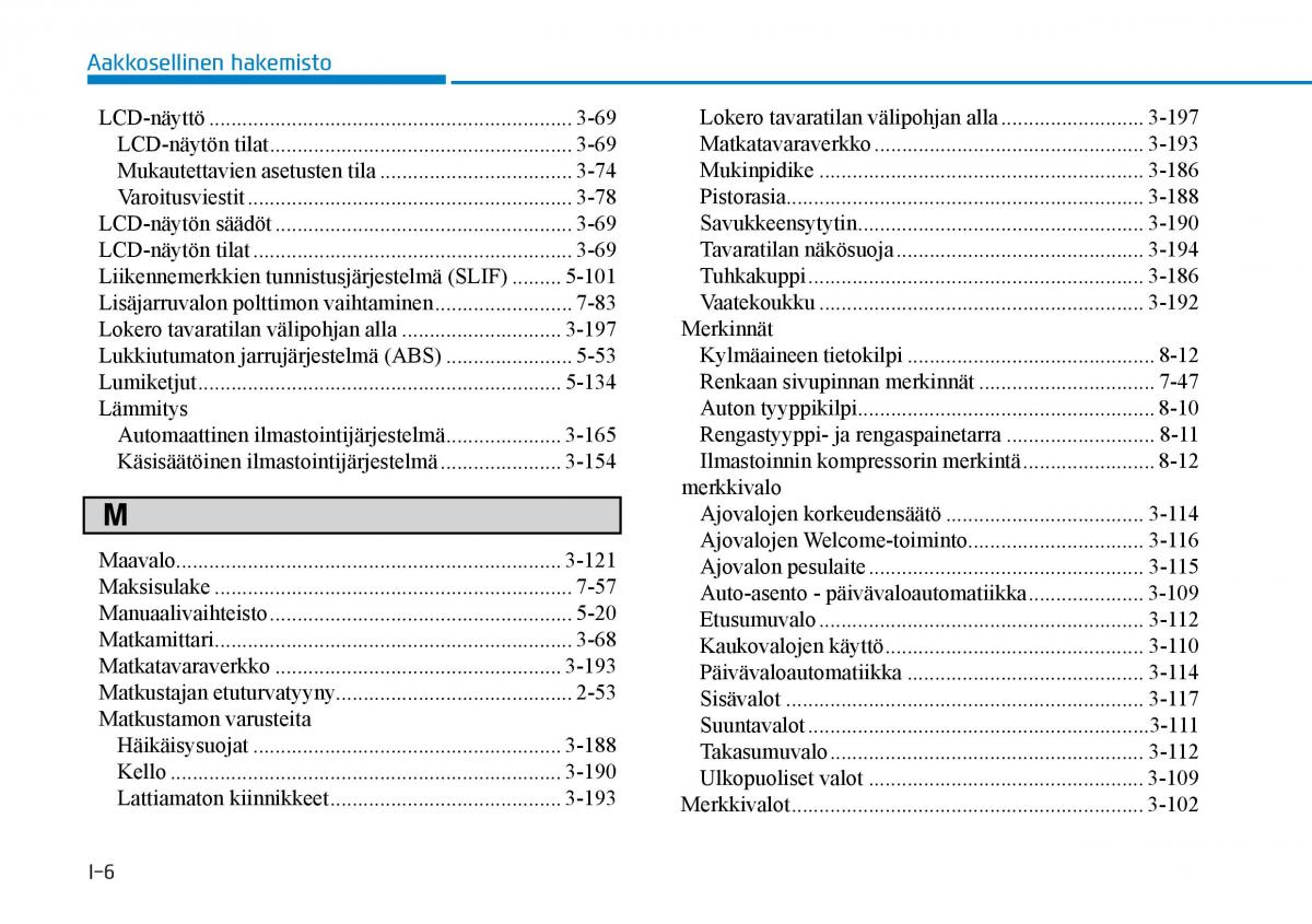 Hyundai Tucson III 3 omistajan kasikirja / page 650