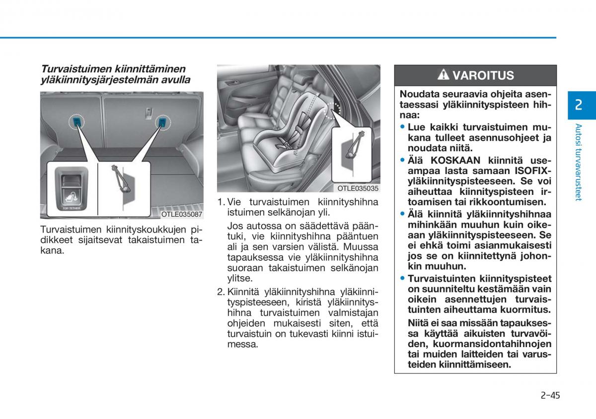 Hyundai Tucson III 3 omistajan kasikirja / page 77