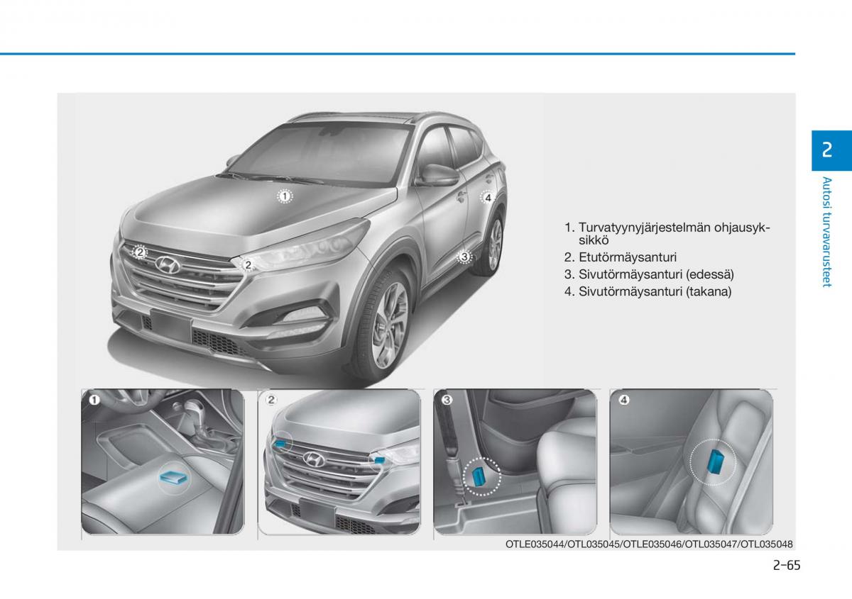 Hyundai Tucson III 3 omistajan kasikirja / page 97