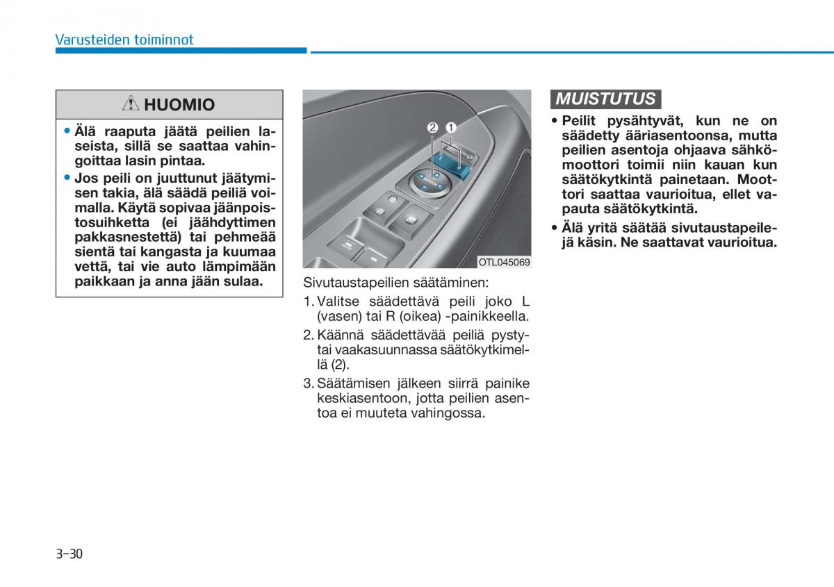 Hyundai Tucson III 3 omistajan kasikirja / page 135