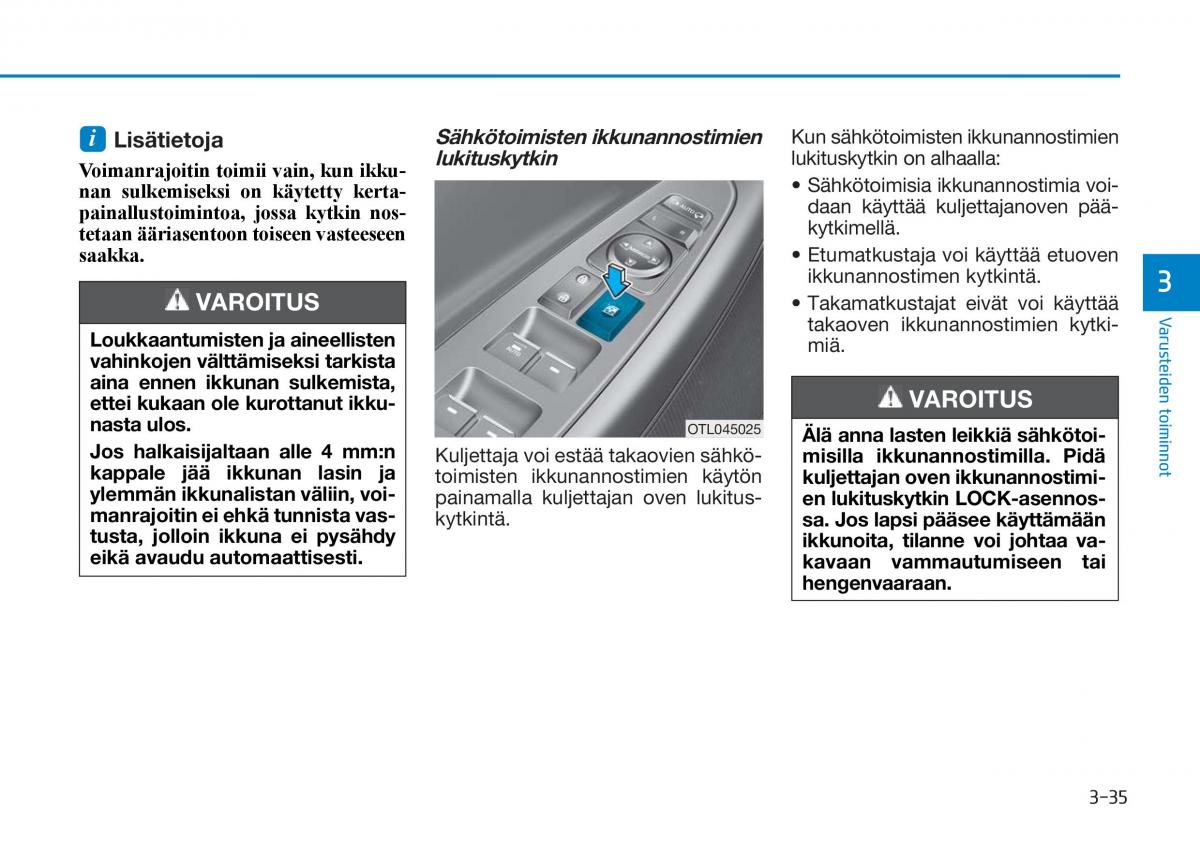 Hyundai Tucson III 3 omistajan kasikirja / page 140