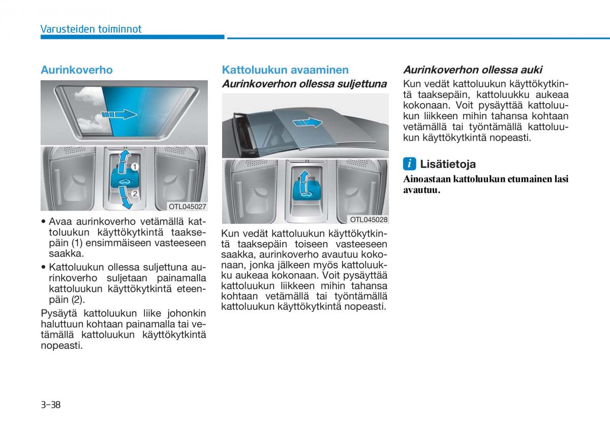 Hyundai Tucson III 3 omistajan kasikirja / page 143