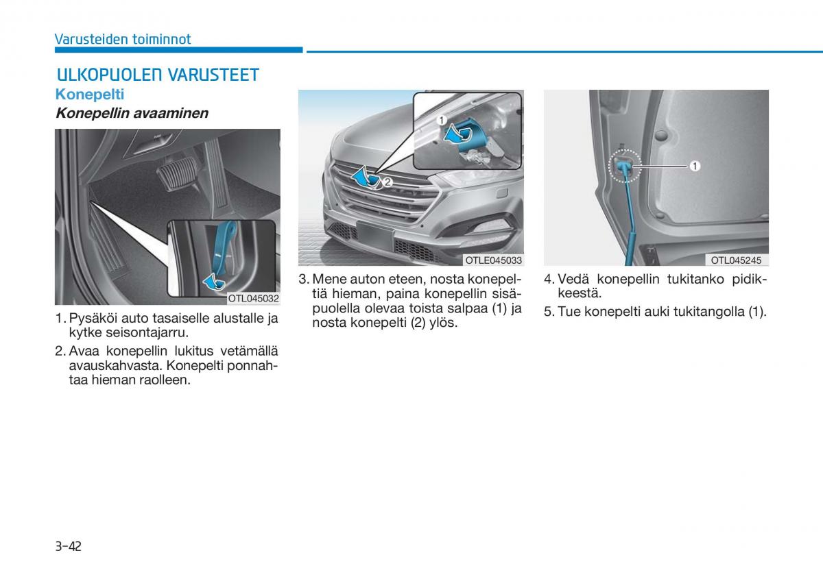 Hyundai Tucson III 3 omistajan kasikirja / page 147