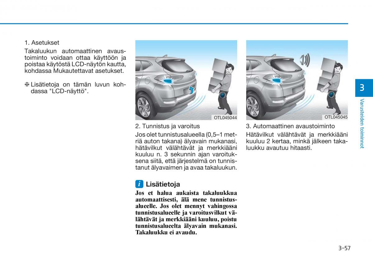 Hyundai Tucson III 3 omistajan kasikirja / page 162