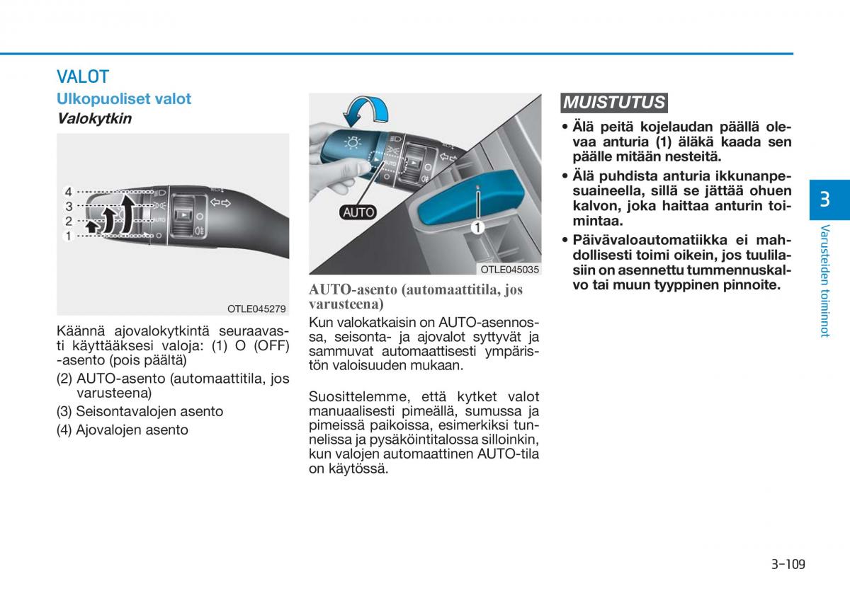 Hyundai Tucson III 3 omistajan kasikirja / page 214