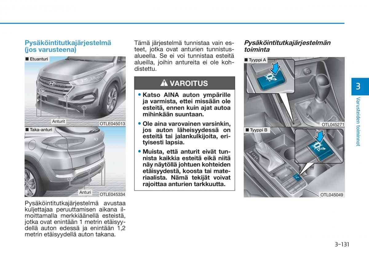 Hyundai Tucson III 3 omistajan kasikirja / page 236