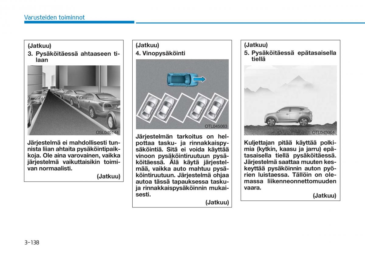 Hyundai Tucson III 3 omistajan kasikirja / page 243