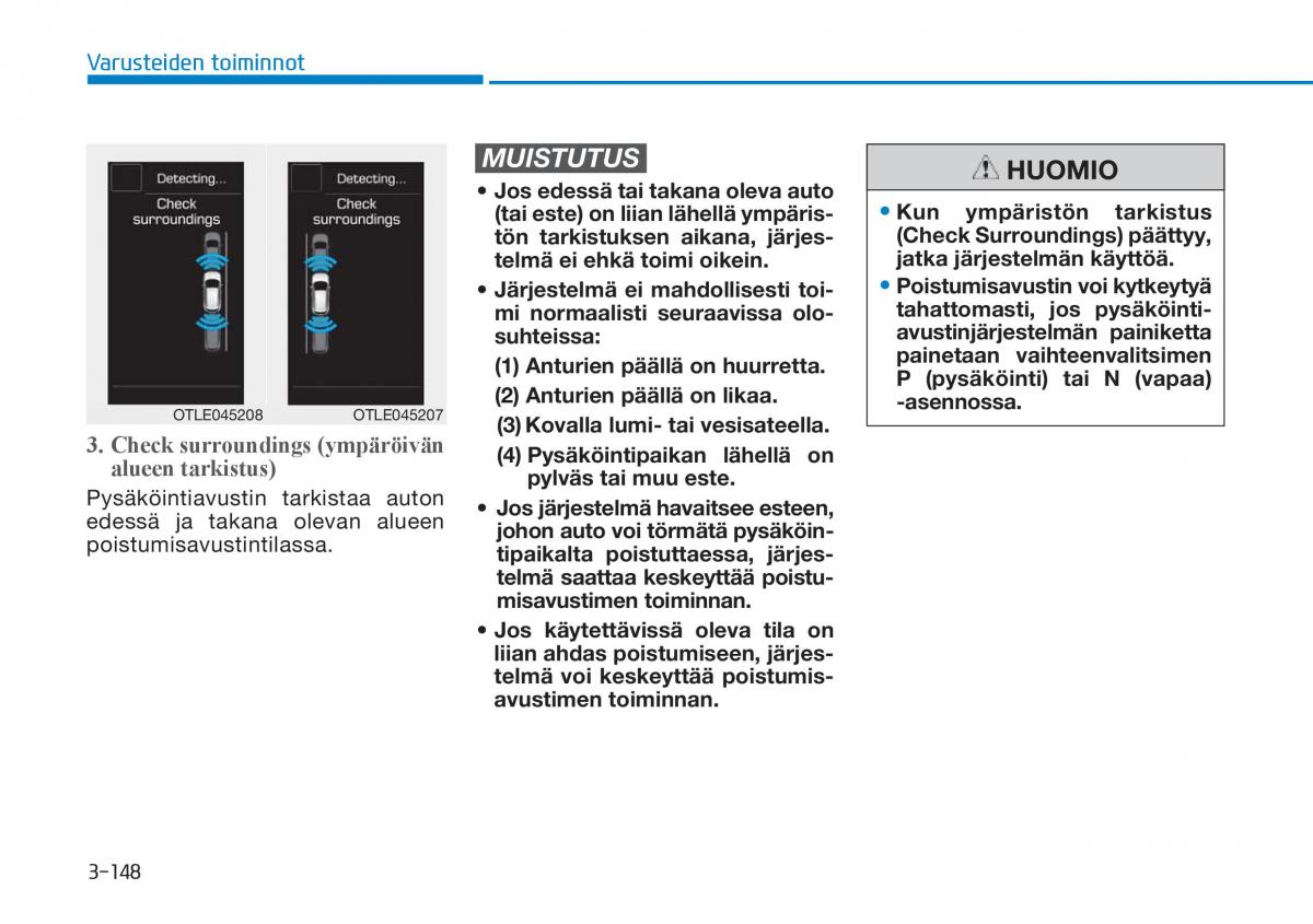 Hyundai Tucson III 3 omistajan kasikirja / page 253