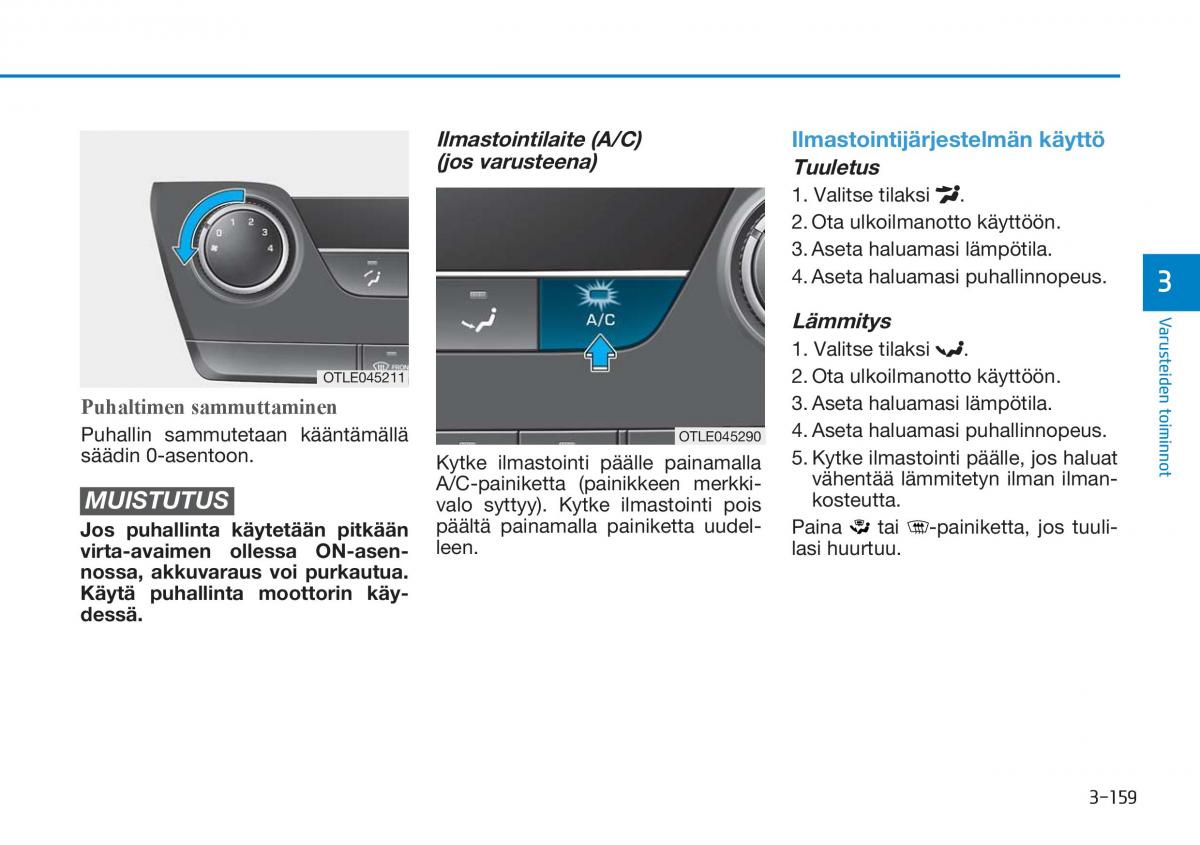 Hyundai Tucson III 3 omistajan kasikirja / page 264