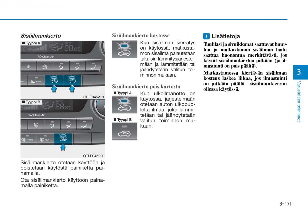 Hyundai Tucson III 3 omistajan kasikirja / page 276