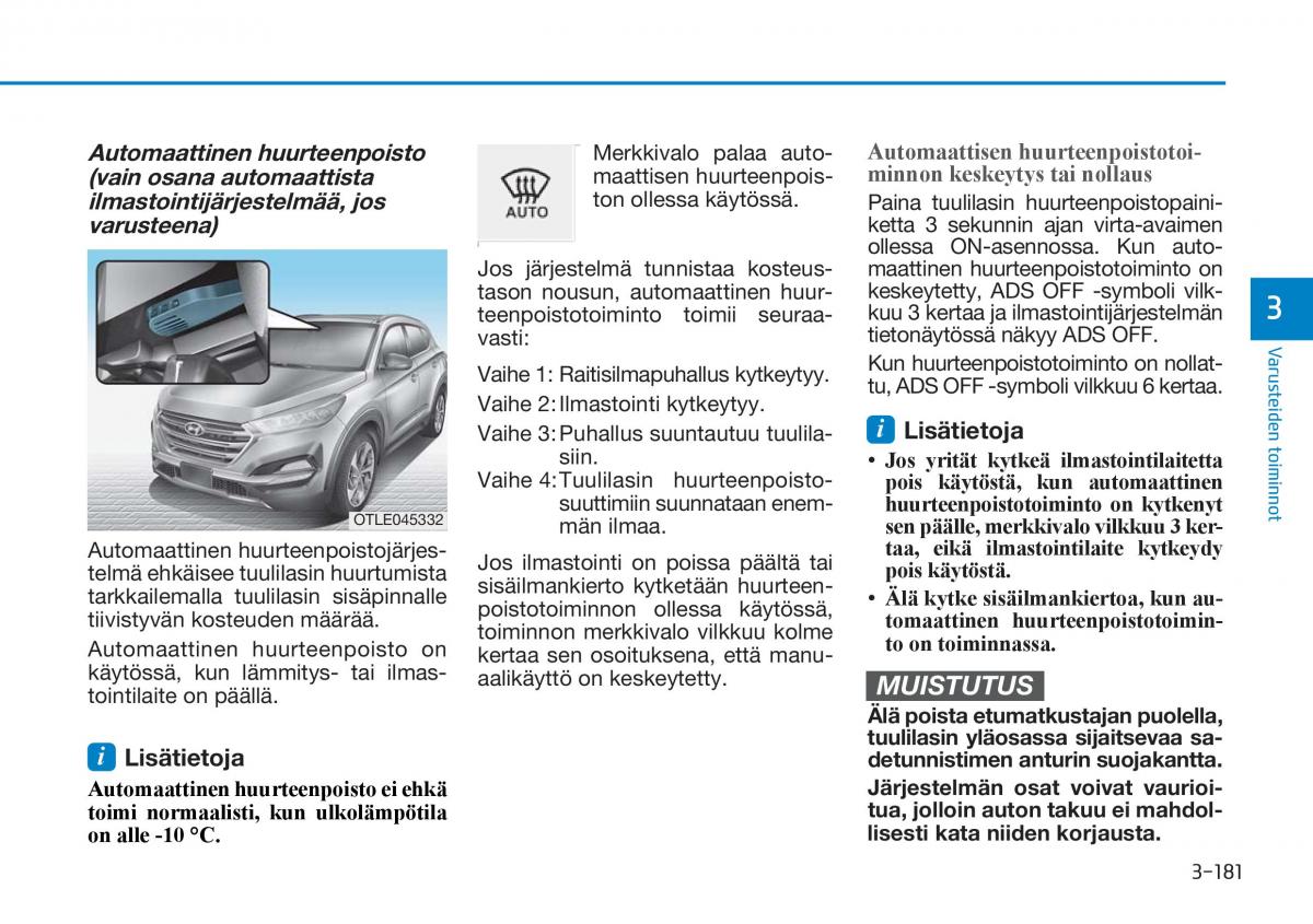 Hyundai Tucson III 3 omistajan kasikirja / page 286