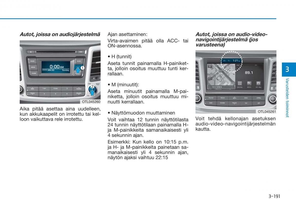 Hyundai Tucson III 3 omistajan kasikirja / page 296