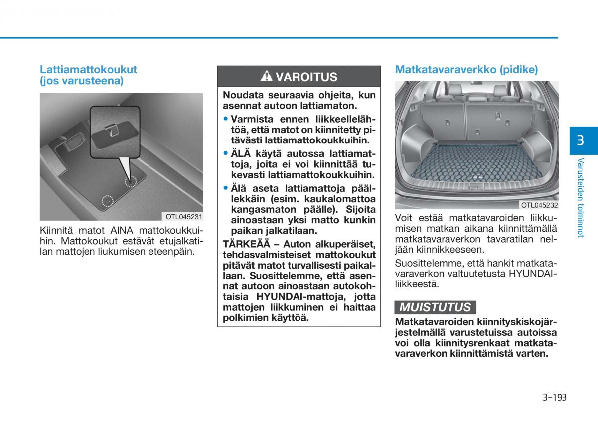 Hyundai Tucson III 3 omistajan kasikirja / page 298