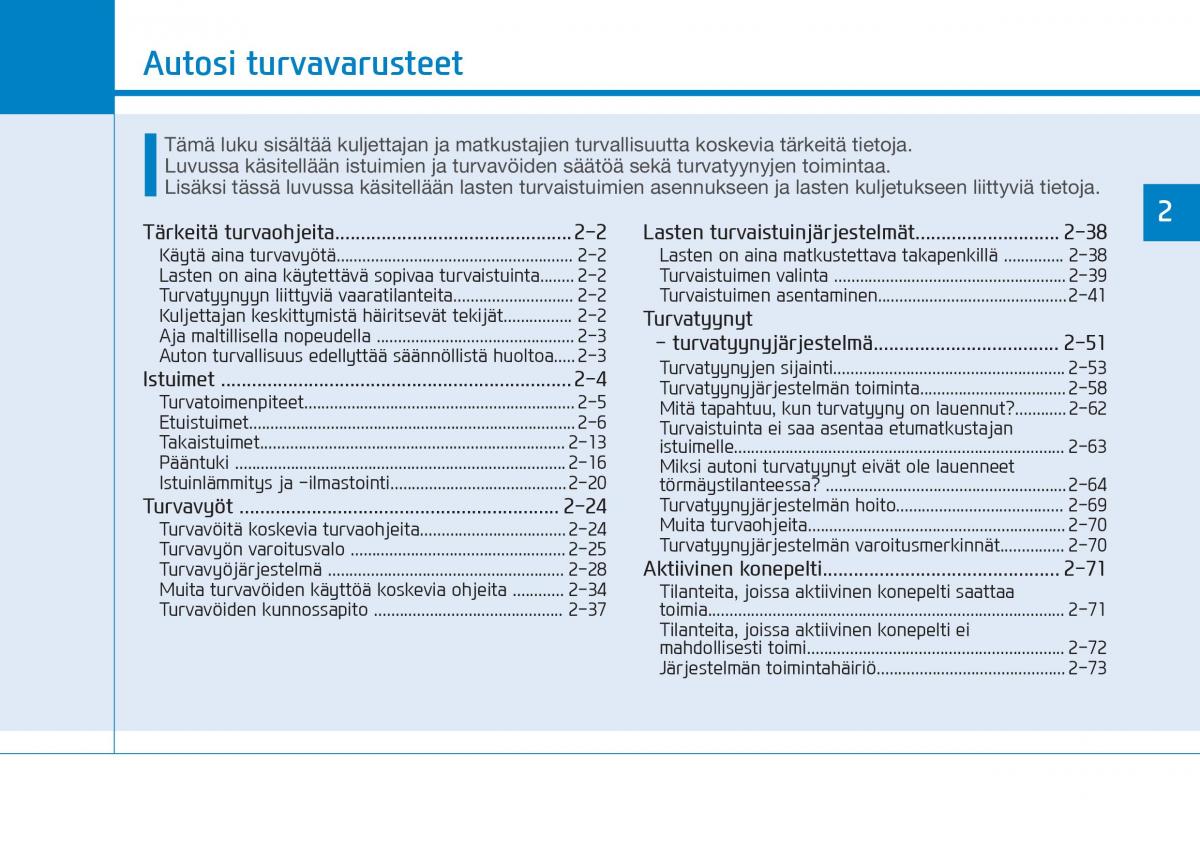 Hyundai Tucson III 3 omistajan kasikirja / page 33